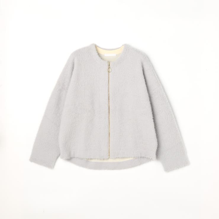 シャギーZIPカーディガン | NICOLE | 詳細画像15 