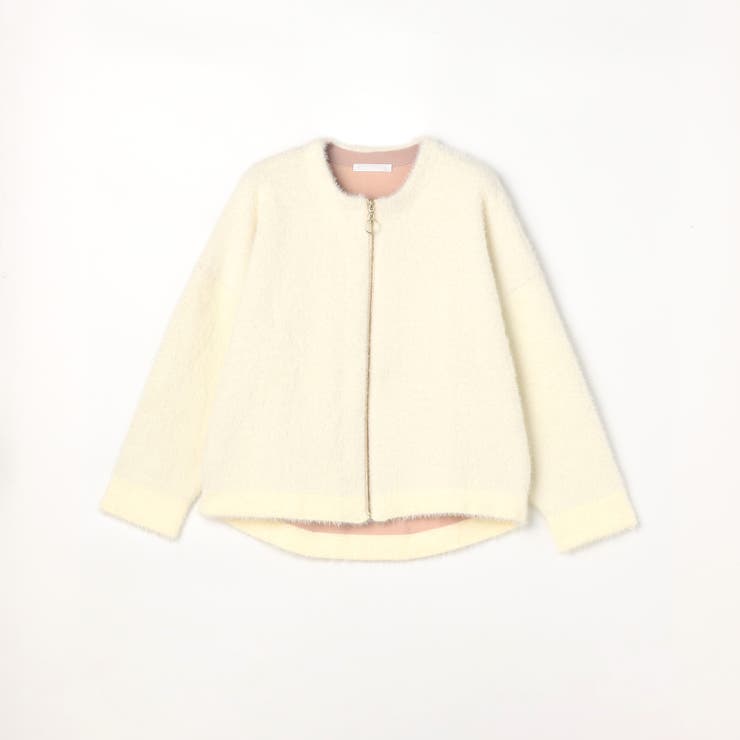 シャギーZIPカーディガン | NICOLE | 詳細画像16 