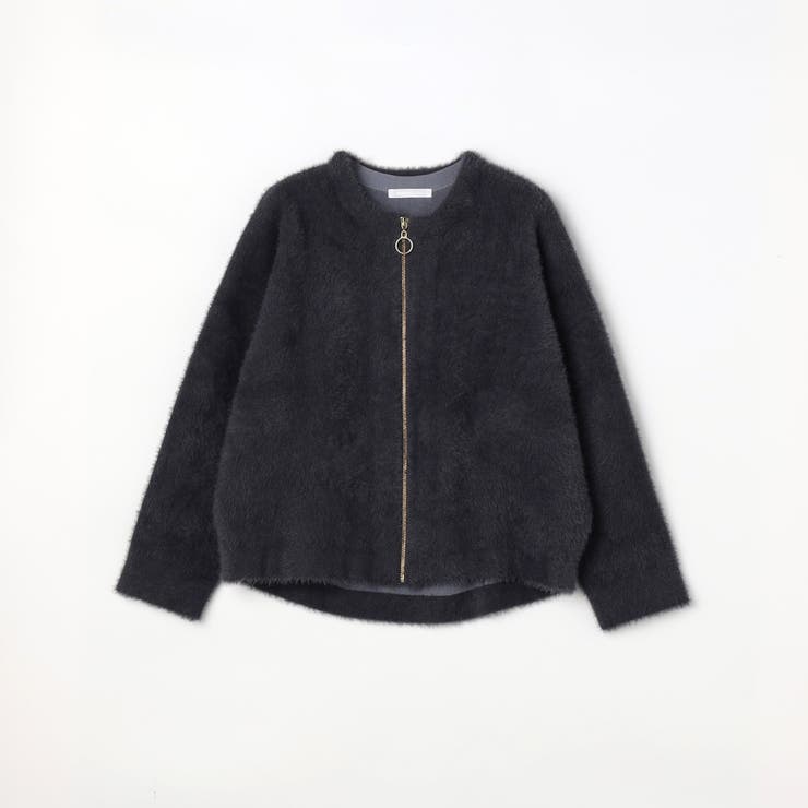 シャギーZIPカーディガン | NICOLE | 詳細画像17 