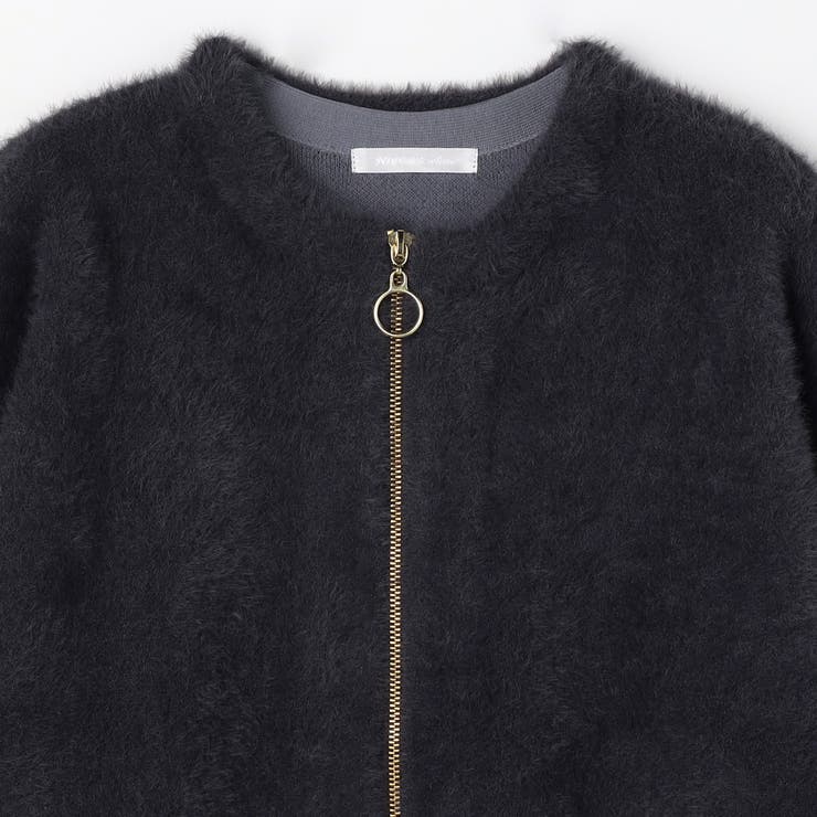 シャギーZIPカーディガン | NICOLE | 詳細画像19 