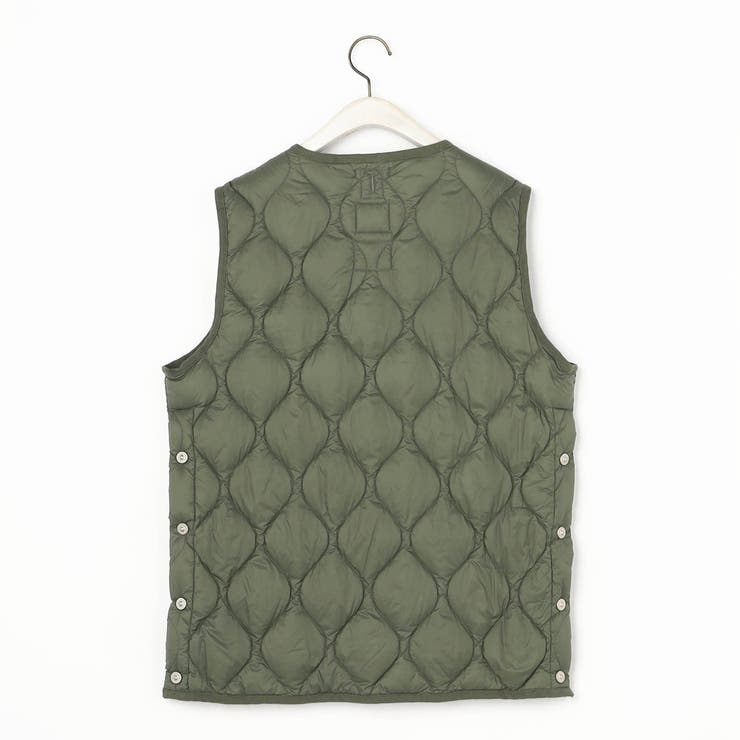 【TAION】ミリタリークルーネックダウンベスト | NICOLE | 詳細画像2 