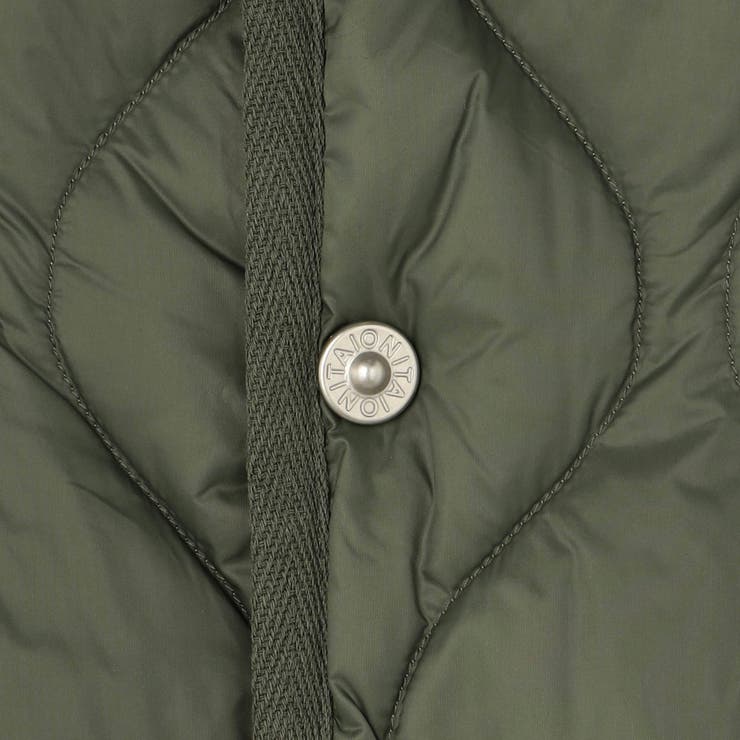 【TAION】ミリタリークルーネックダウンベスト | NICOLE | 詳細画像8 