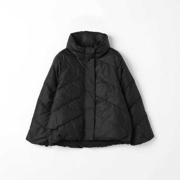 49ブラック | ボリュームカラーダウンブルゾン | NICOLE