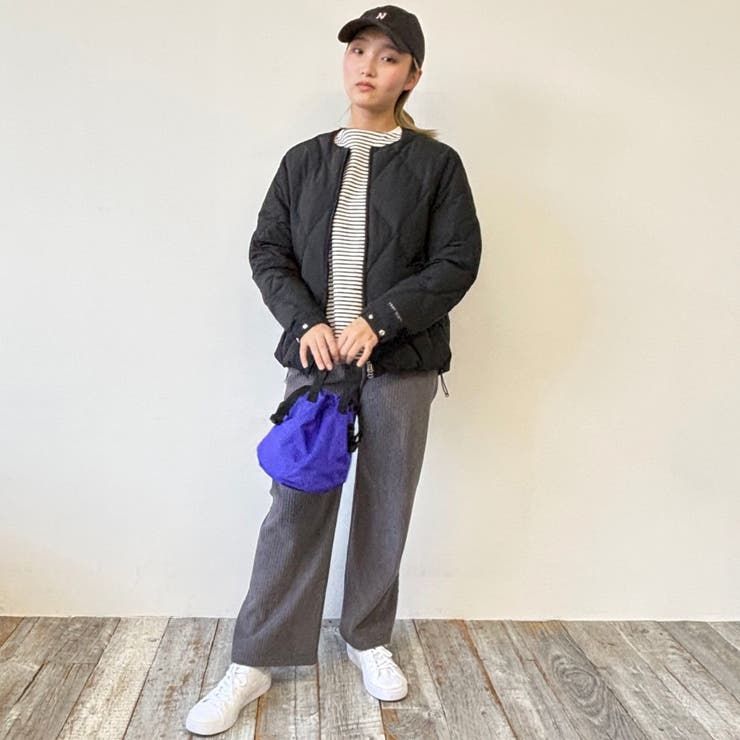 【YDOT別注】ノーカラーダウンブルゾン | NICOLE | 詳細画像19 