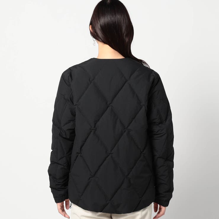 【YDOT別注】ノーカラーダウンブルゾン | NICOLE | 詳細画像5 