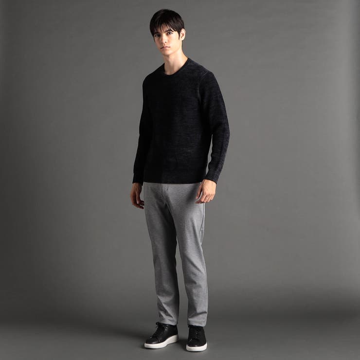 メランジベロア クルーネックニット | NICOLE | 詳細画像3 