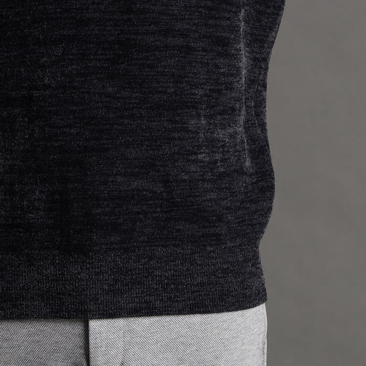 メランジベロア クルーネックニット | NICOLE | 詳細画像9 