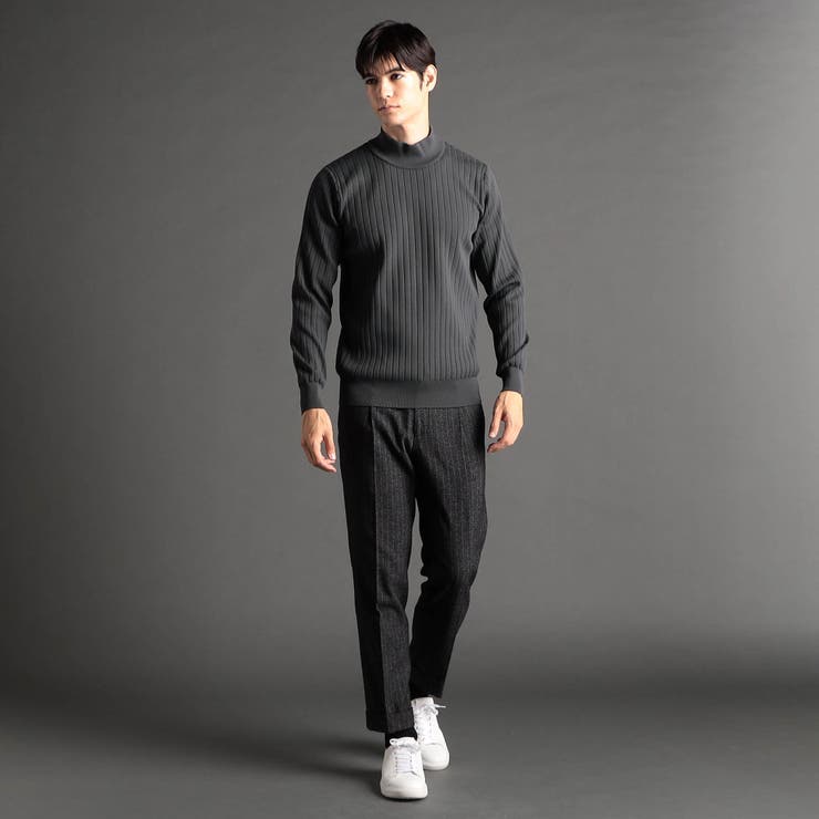 ワイドリブ モックネックニット | NICOLE | 詳細画像2 