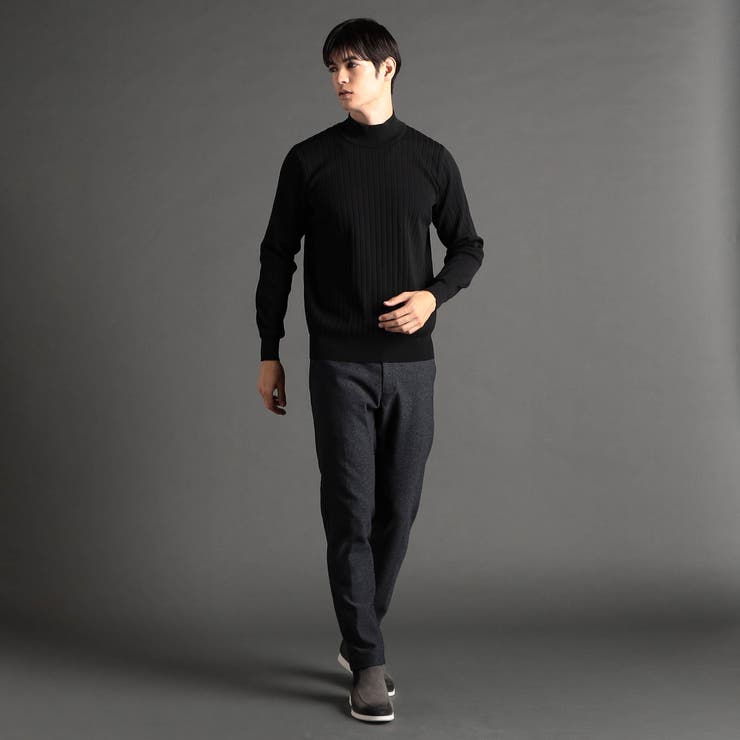 ワイドリブ モックネックニット | NICOLE | 詳細画像3 