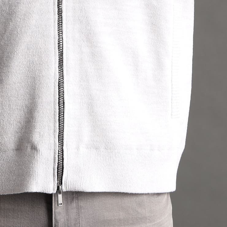 メランジベロア ニットフーディ | NICOLE | 詳細画像11 