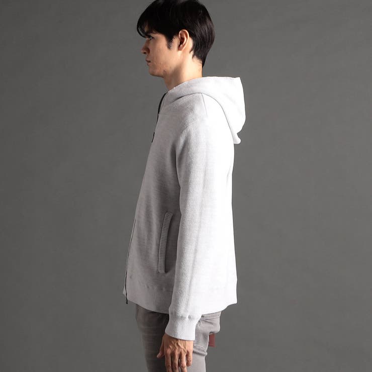 メランジベロア ニットフーディ | NICOLE | 詳細画像5 