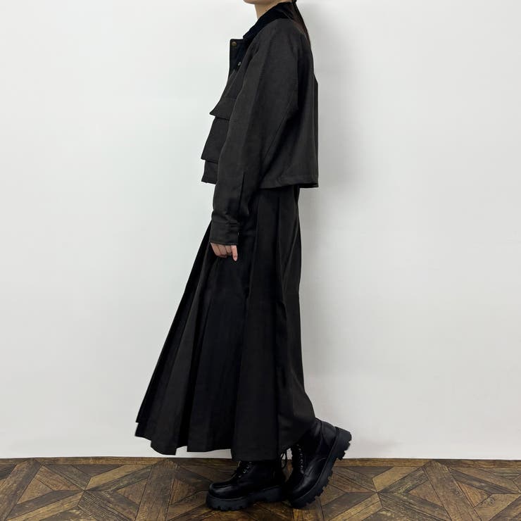 【Dickies】ポリツイードプリーツスカート | NICOLE | 詳細画像3 