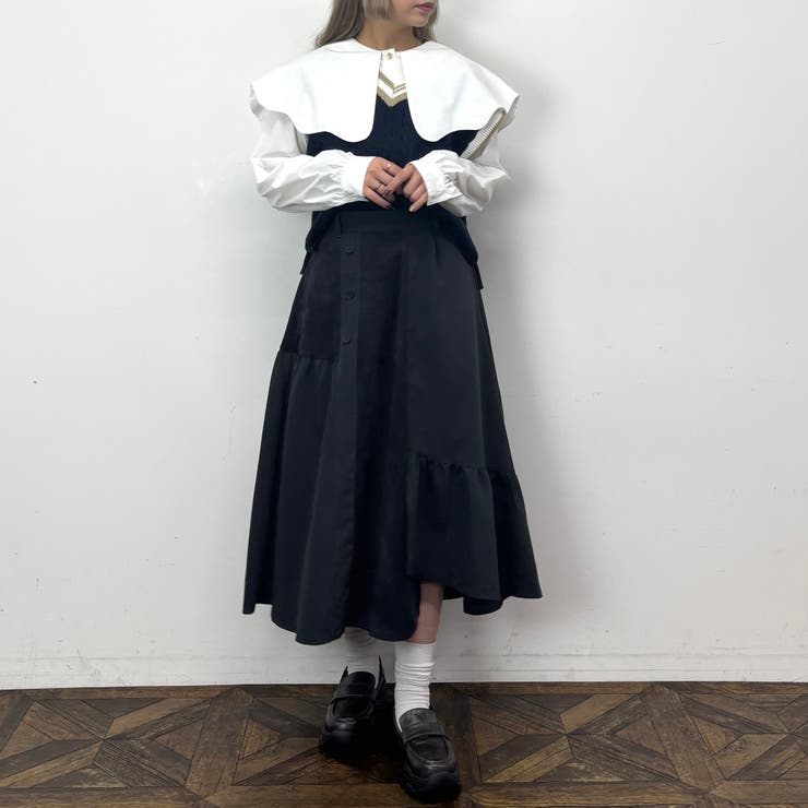 クレイジーカットフレアスカート | NICOLE | 詳細画像10 