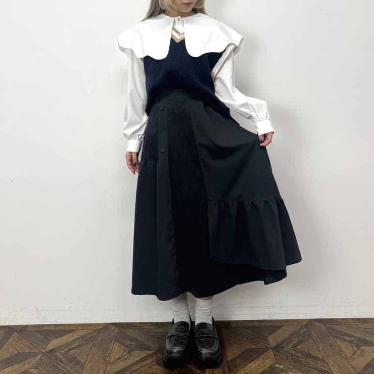 クレイジーカットフレアスカート | NICOLE | 詳細画像11 