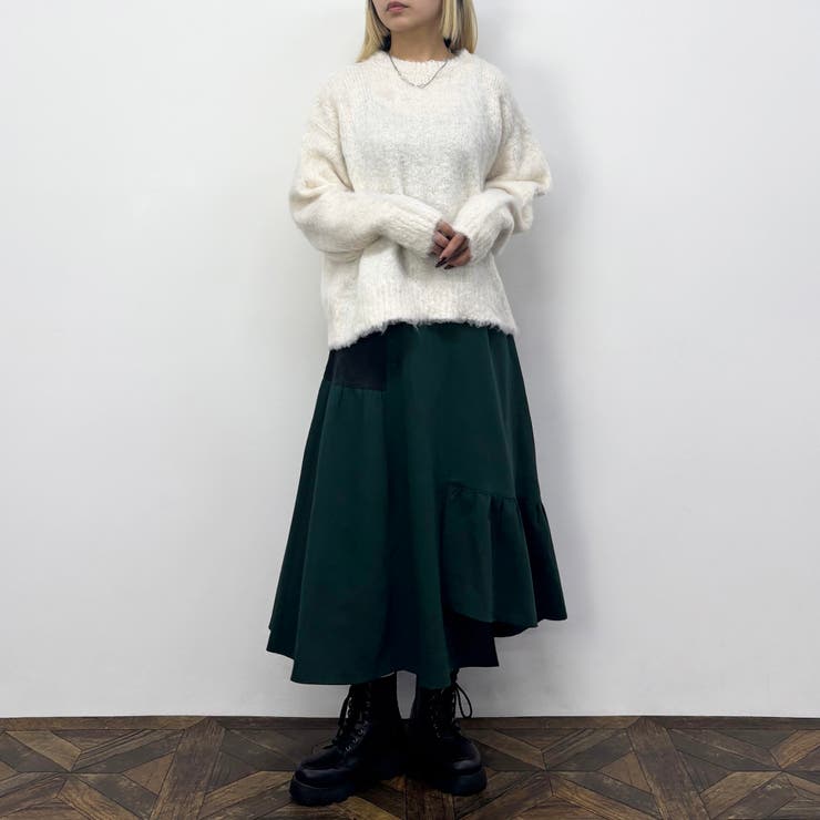 クレイジーカットフレアスカート | NICOLE | 詳細画像13 