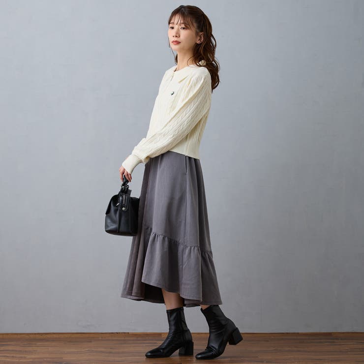 クレイジーカットフレアスカート | NICOLE | 詳細画像3 