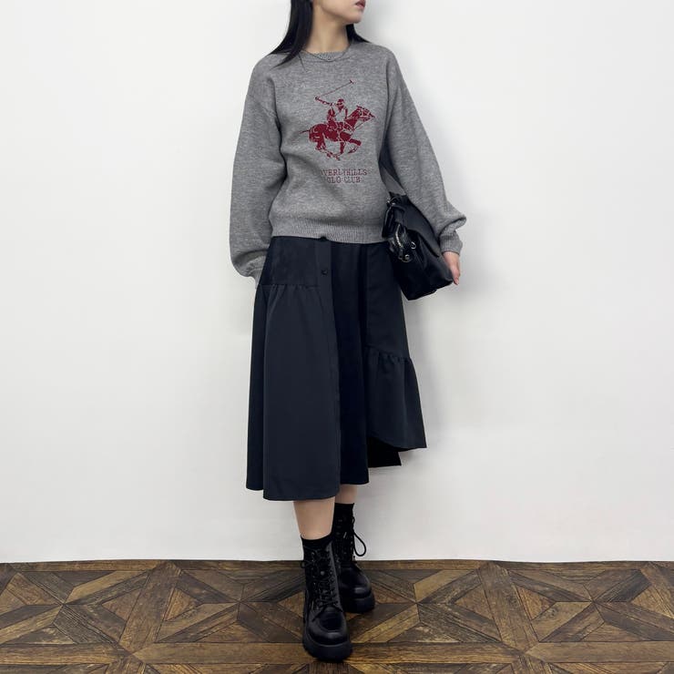 クレイジーカットフレアスカート | NICOLE | 詳細画像6 