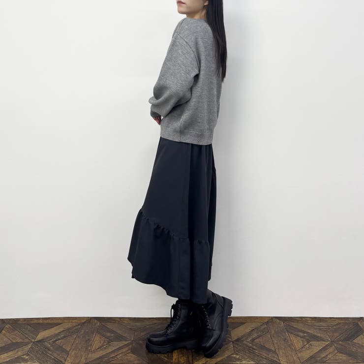 クレイジーカットフレアスカート | NICOLE | 詳細画像8 