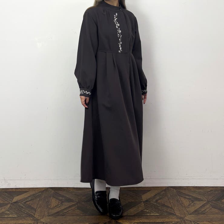 オリエンタル刺繍ワンピース | NICOLE | 詳細画像3 