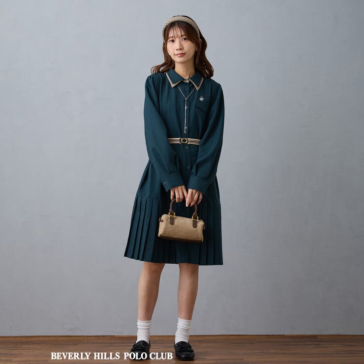 ダブルカラープリーツワンピース | NICOLE | 詳細画像12 