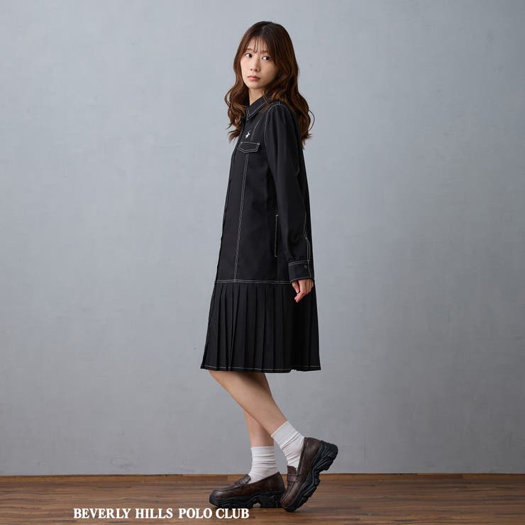 ダブルカラープリーツワンピース | NICOLE | 詳細画像14 