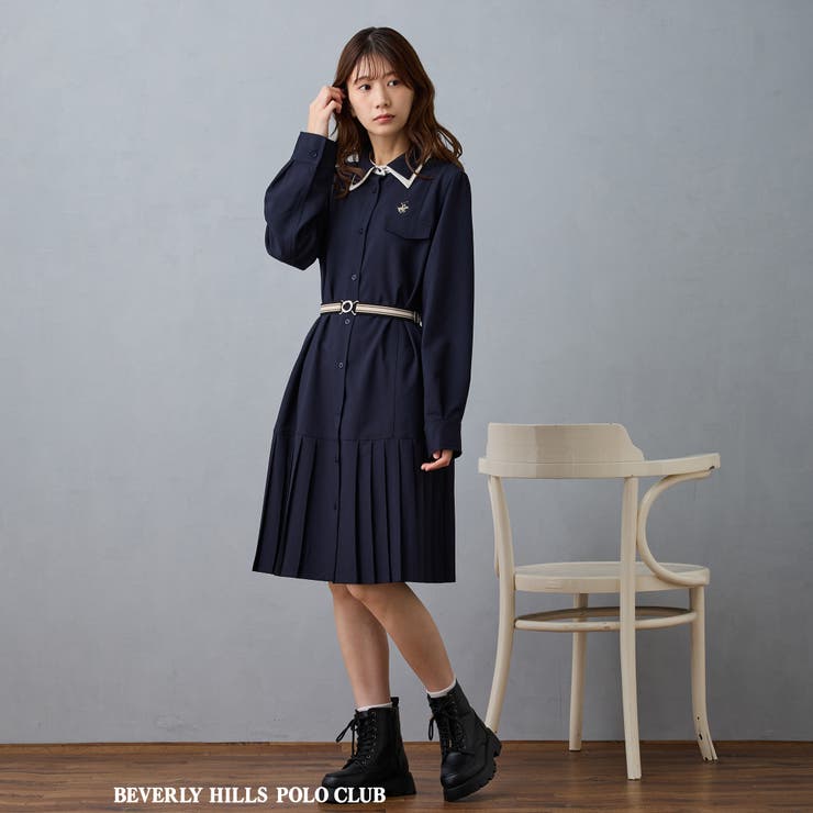 ダブルカラープリーツワンピース | NICOLE | 詳細画像17 