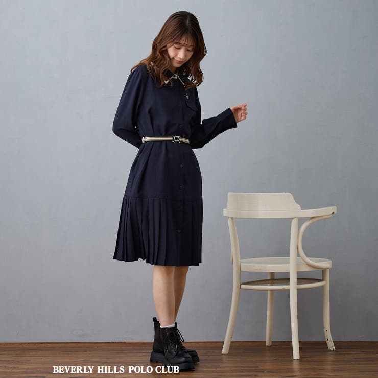 ダブルカラープリーツワンピース | NICOLE | 詳細画像19 