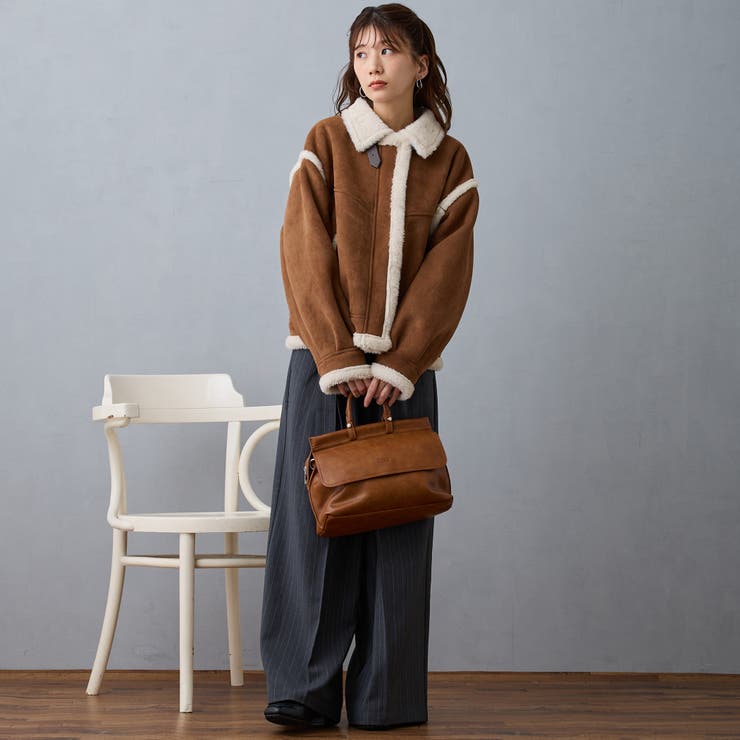 フェイクムートンブルゾン | NICOLE | 詳細画像10 