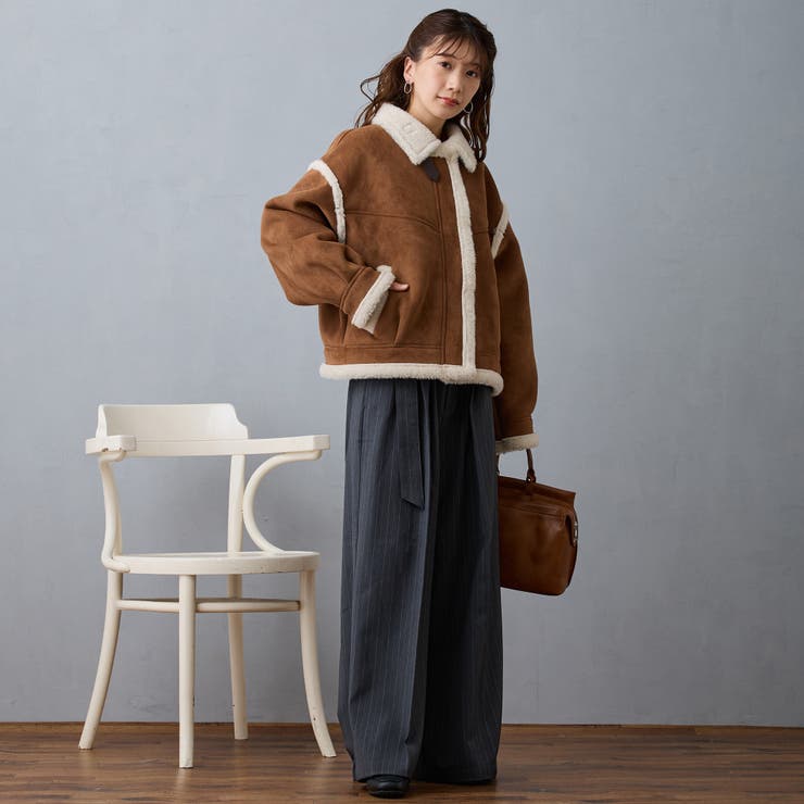 フェイクムートンブルゾン | NICOLE | 詳細画像11 