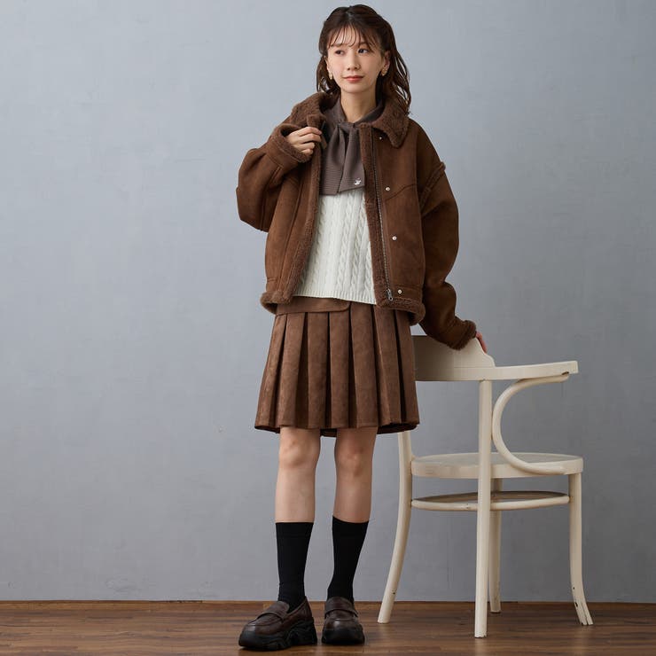 フェイクムートンブルゾン | NICOLE | 詳細画像2 