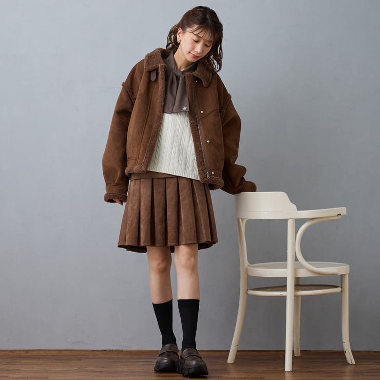 フェイクムートンブルゾン | NICOLE | 詳細画像3 