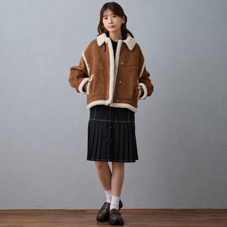 フェイクムートンブルゾン | NICOLE | 詳細画像8 