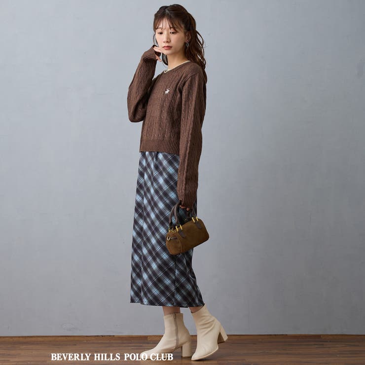 【BEVERLY HILLS POLO CLUB】ケーブル編みニット | NICOLE | 詳細画像10 