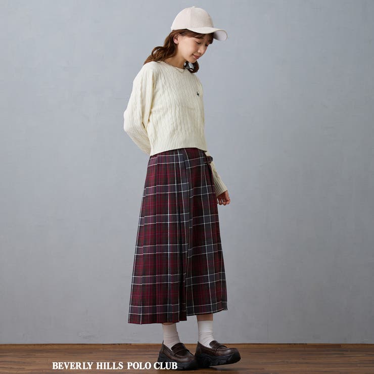 【BEVERLY HILLS POLO CLUB】ケーブル編みニット | NICOLE | 詳細画像13 