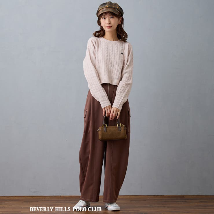 【BEVERLY HILLS POLO CLUB】ケーブル編みニット | NICOLE | 詳細画像5 