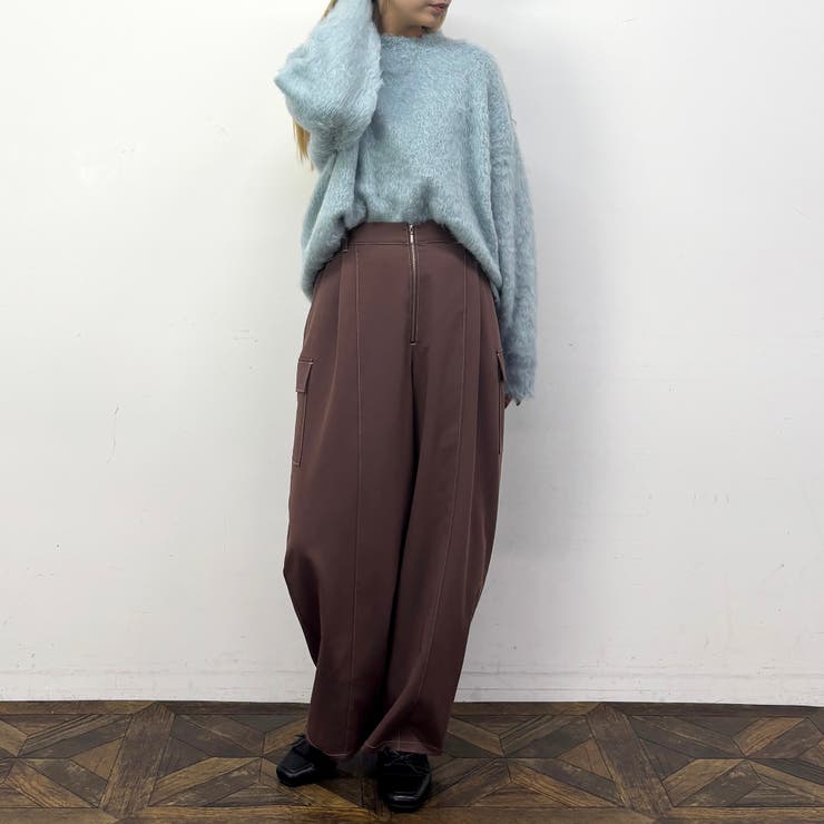 シャギークルーネックプルオーバー | NICOLE | 詳細画像10 