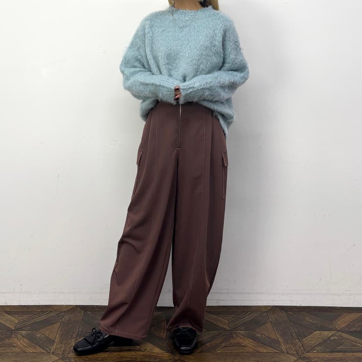 シャギークルーネックプルオーバー | NICOLE | 詳細画像11 