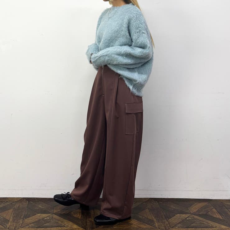 シャギークルーネックプルオーバー | NICOLE | 詳細画像13 