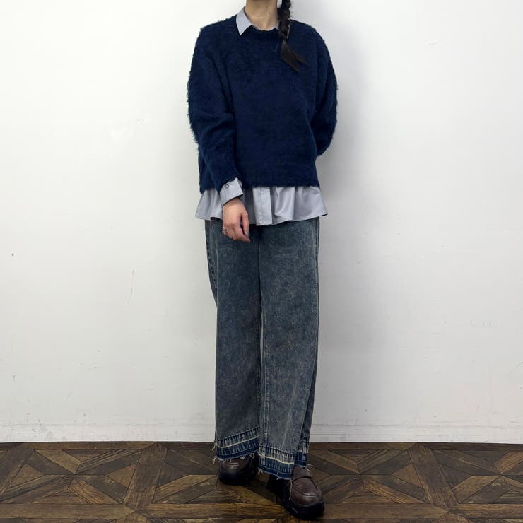 シャギークルーネックプルオーバー | NICOLE | 詳細画像14 