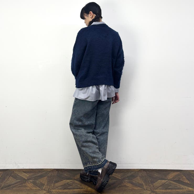 シャギークルーネックプルオーバー | NICOLE | 詳細画像17 