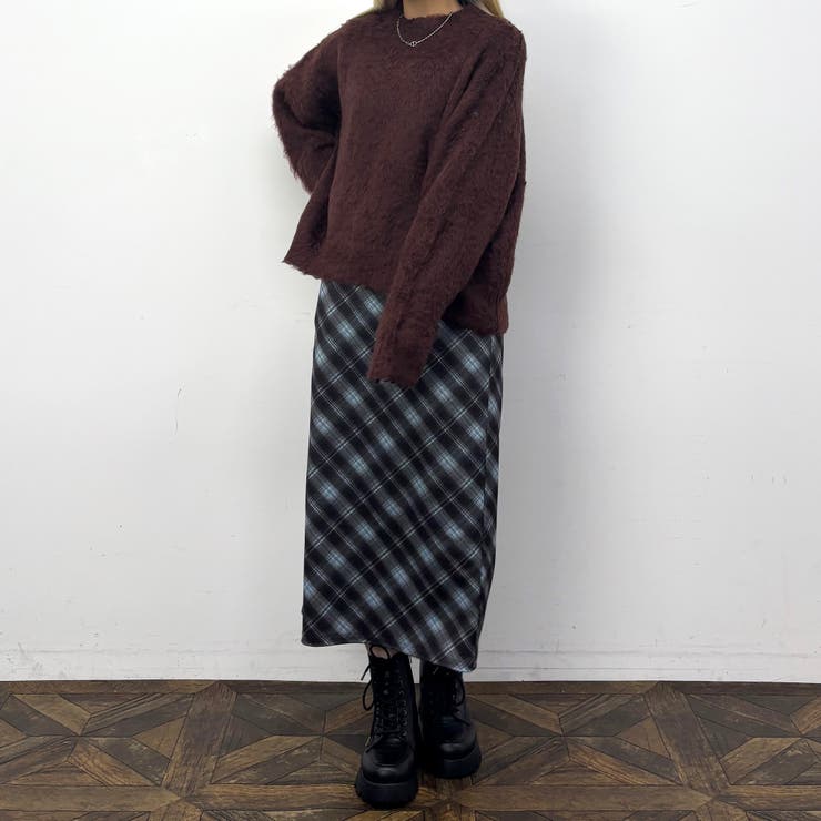 シャギークルーネックプルオーバー | NICOLE | 詳細画像3 