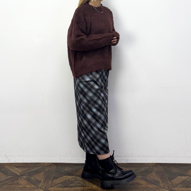 シャギークルーネックプルオーバー | NICOLE | 詳細画像5 