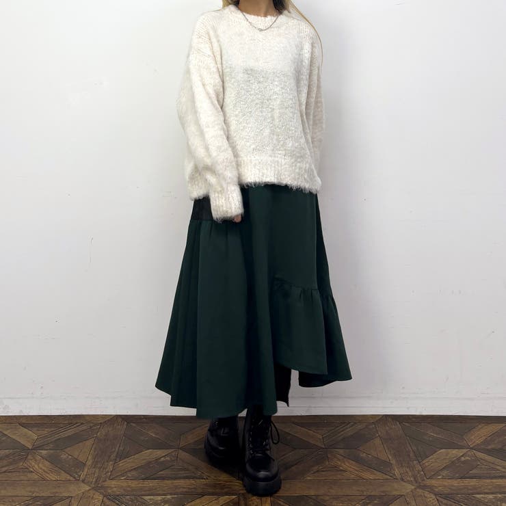 シャギークルーネックプルオーバー | NICOLE | 詳細画像6 