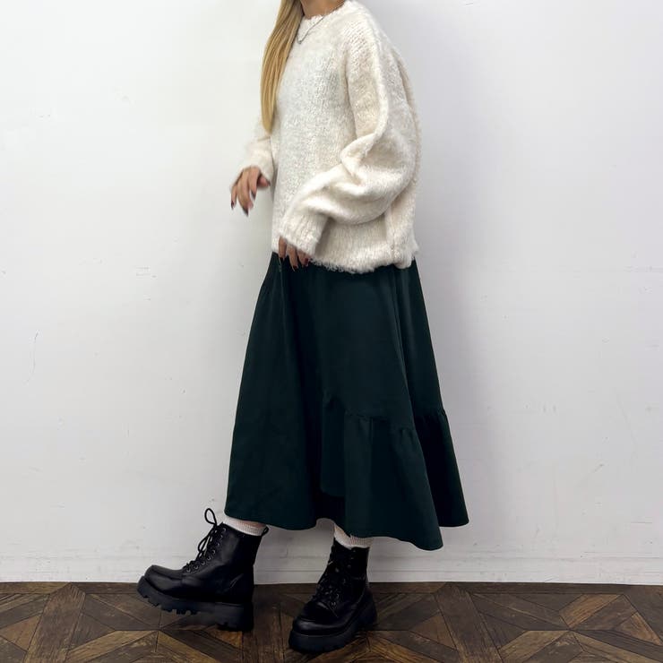 シャギークルーネックプルオーバー | NICOLE | 詳細画像8 