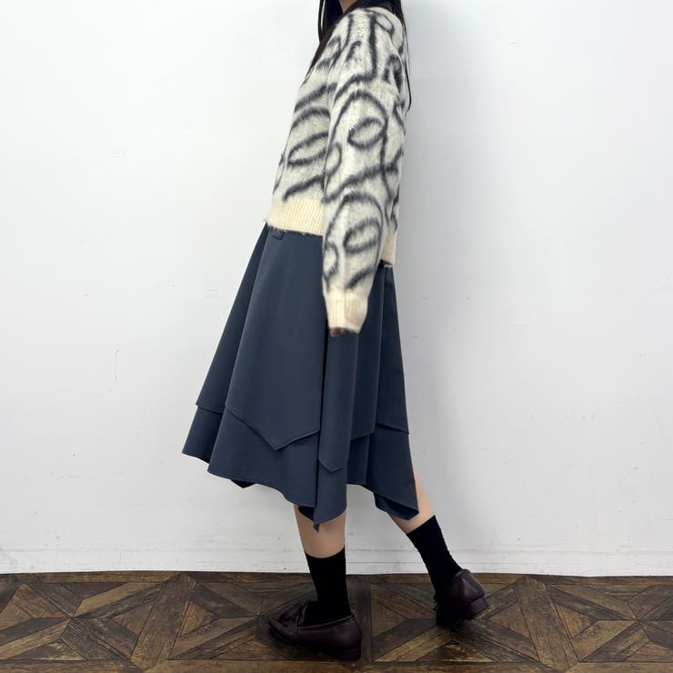 シャギージャガードプルオーバー | NICOLE | 詳細画像14 