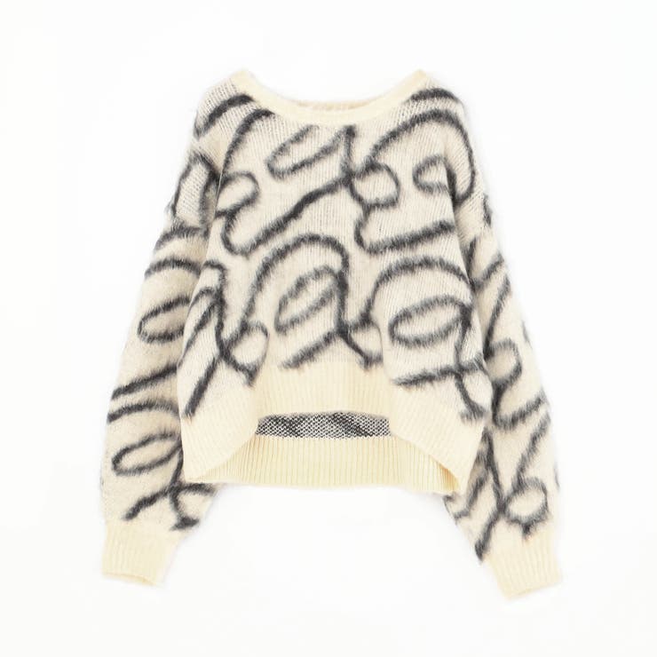 シャギージャガードプルオーバー | NICOLE | 詳細画像2 