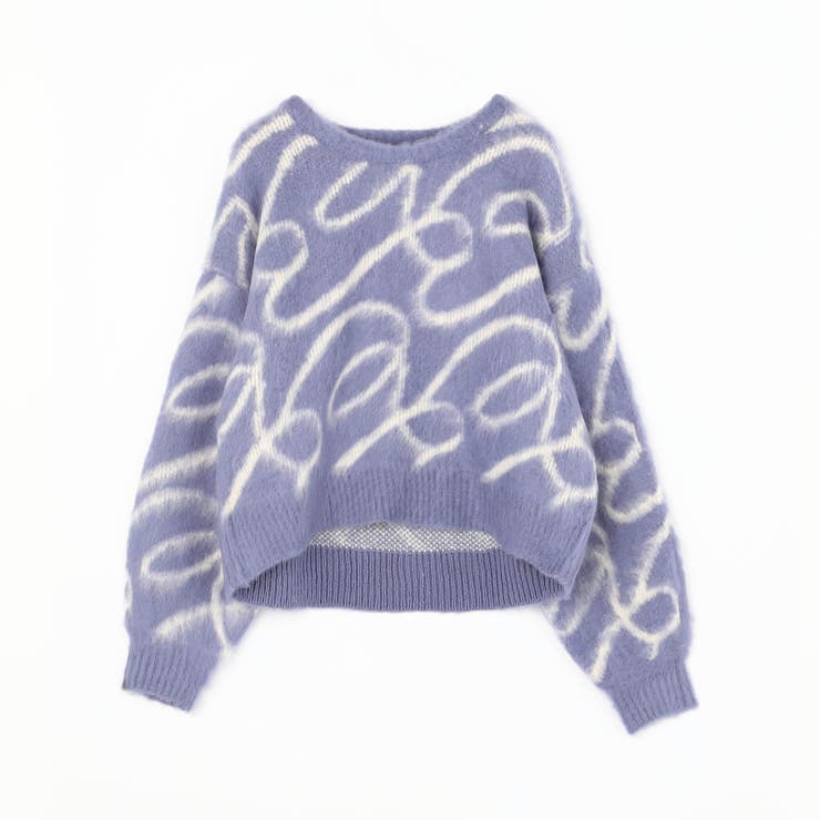 シャギージャガードプルオーバー | NICOLE | 詳細画像4 