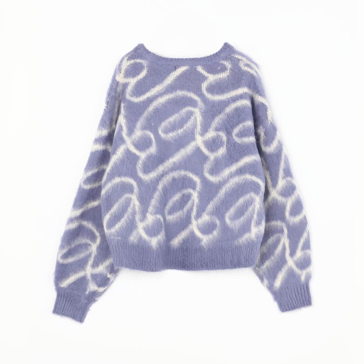 シャギージャガードプルオーバー | NICOLE | 詳細画像5 