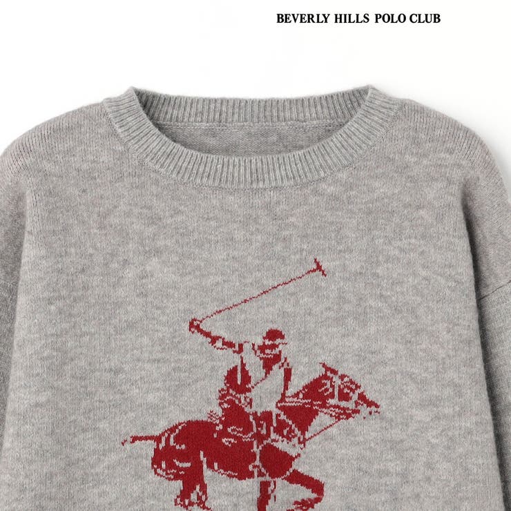 【BEVERLY HILLS POLO CLUB】ロゴニットプルオーバー | NICOLE | 詳細画像24 