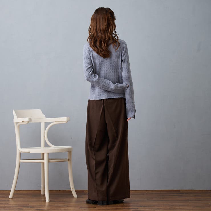 ケーブルコンパクトニット | NICOLE | 詳細画像11 